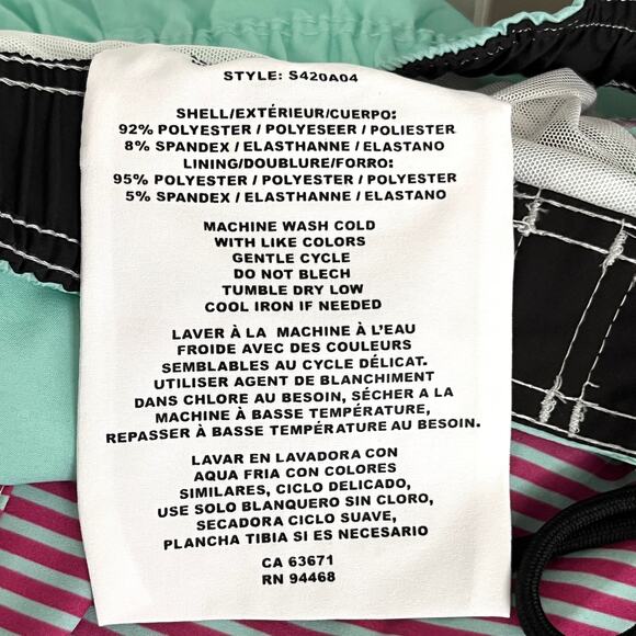 NWT Spyder UV Protection Lined Swim Shorts - Picture 7 of 9